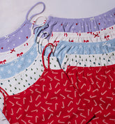 Millie Bobby Brown wears red knitted crop top and trousers